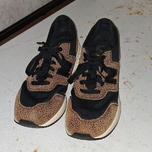 New Balance Leopard Print X-70 Womens Sneakers